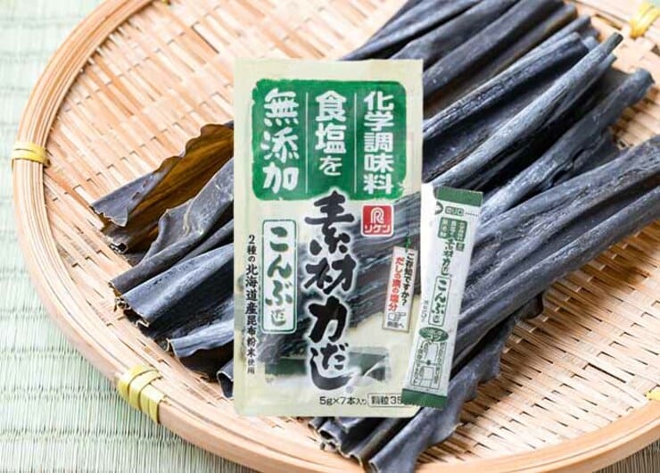 【味が決まる】昆布の香りがいい！ ササッと便利な顆粒・粉末だしは「リケン」