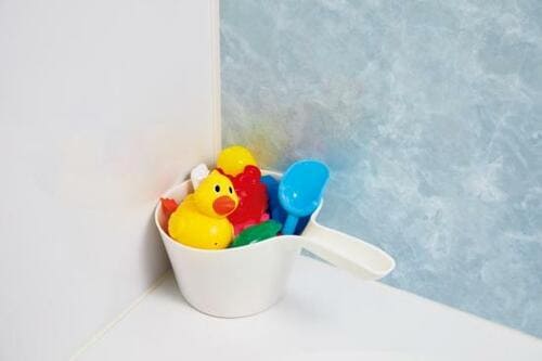 カビのもとにさせたくない!洗面器に入れがちなお風呂おもちゃ