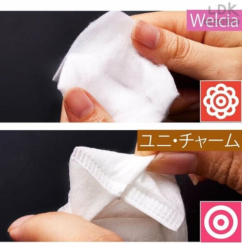 お得ポイント1:コスパよくコットンパックしやすい ウエルシアおすすめおすすめ イメージ