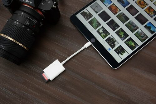 デジカメ画像を一発読み込み！SNS投稿がはかどります イメージ