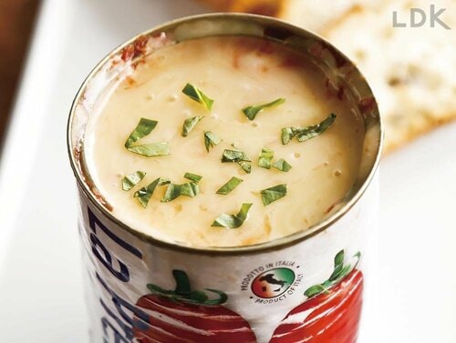 缶ごとグラタン風に カルディおすすめ イメージ