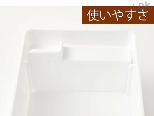 波型のカッターをサッと出せて切りやすい イメージ
