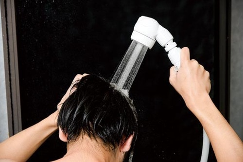 お風呂掃除に使えるレベルの強力水流でマッサージ！ イメージ