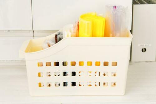 ジッパーバッグの収納テクはダブル使いでサイズ別がポイント イメージ2