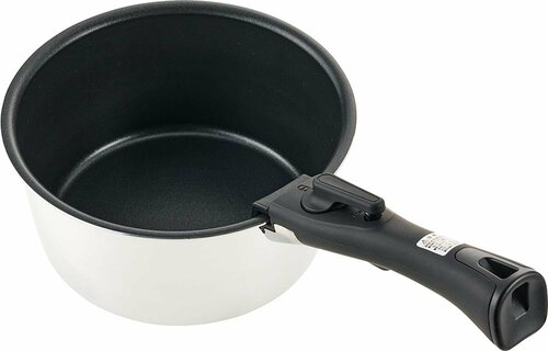 フライパンセットおすすめ ニトリ IH 取っ手が取れる 軽くて扱いやすい 超軽量 鍋フライパン5点セット(TORERU2) イメージ3