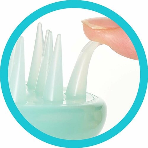 ピンの形状 シャンプーブラシおすすめ イメージ