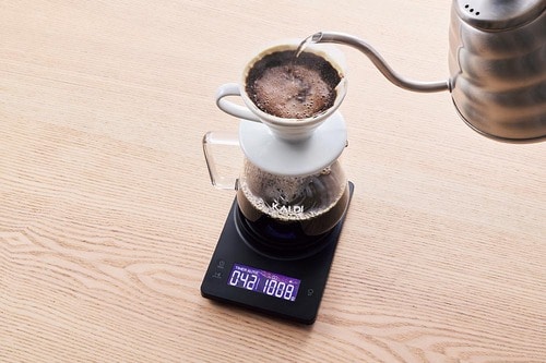 コーヒースケールならドリップするのが楽になる コーヒースケールおすすめ イメージ