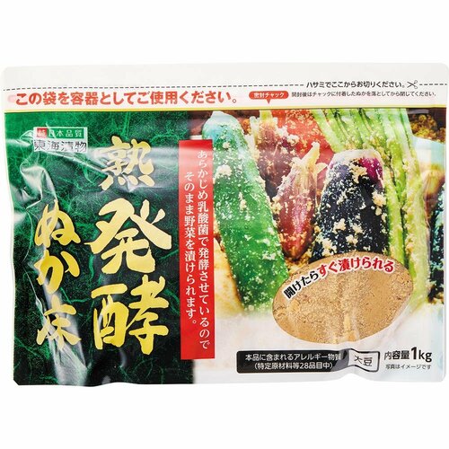 ぬか床おすすめ 東海漬物 熟発酵ぬか床 イメージ