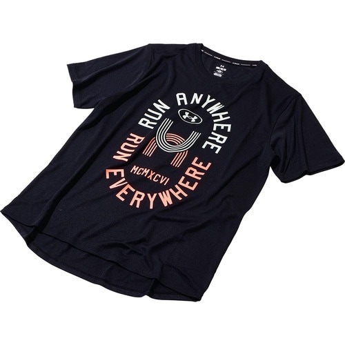 ランニングウェアおすすめ アンダーアーマー UAランエブリウェア ストライドショートスリーブTシャツ イメージ1
