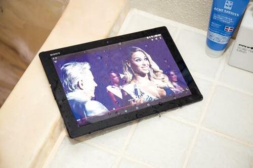 お風呂でゆっくり動画鑑賞…タブレットの幸せな使い方です イメージ2