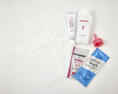 パープル(紫)のヘアカラーおすすめ ビューティーン メイクアップカラー ベリーバイオレット イメージ2