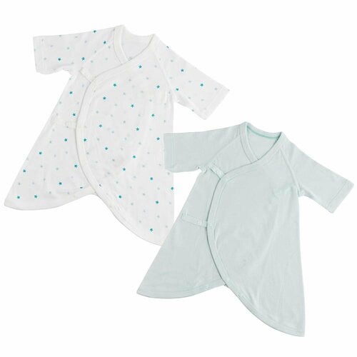 ベビー肌着おすすめ ユニクロ コンビ肌着 (スター・2枚組) イメージ1