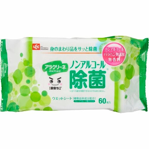 ウェットティッシュおすすめ レック アラクリーネ【激落ちくん】ノンアルコール除菌シート イメージ2