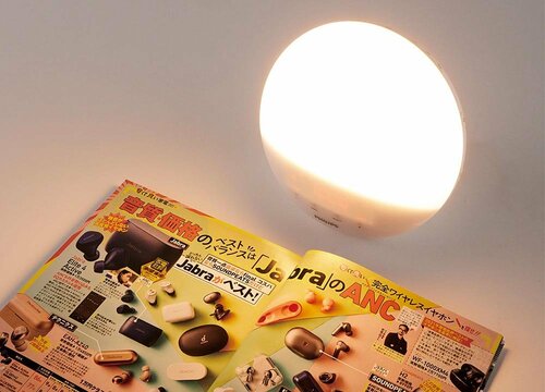 睡眠前の読書灯としても利用できる! イメージ
