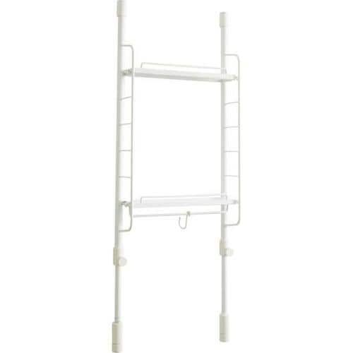 棚が取り外せて洗えて衛生的平安伸銅工業のスリムポールラック イメージ