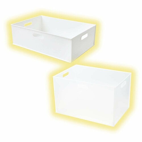 使用頻度が高いならフタがないボックスを クローゼットの収納アイデアおすすめ イメージ2