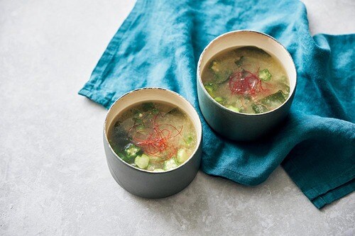 レスキューレシピ2:お湯を注ぐだけねばとろみそスープ