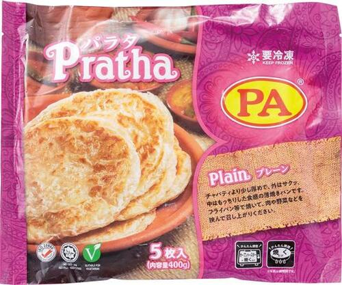 カリッとしてパイのよう 神戸物産「パラタ(プレーン)」 イメージ