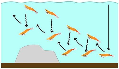 ルアー釣りの中でも特殊な「エギ」の動かし方