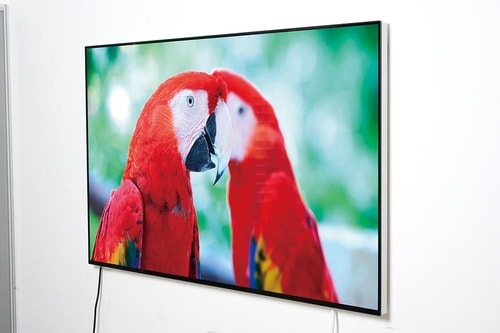 視野角は十分な広さ ウォールフィットテレビおすすめ イメージ