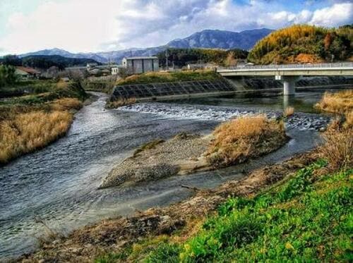 釣り場2:川の下流域