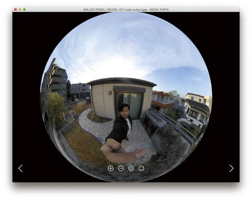 iPhoneで気軽に撮影できる「insta360 nano」 イメージ