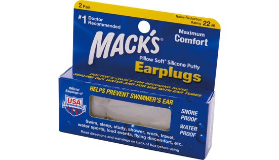 Mack’s:Pillow Soft Silicone   Earplugs:耳栓