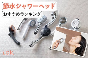 2026年】節水シャワーヘッドのおすすめランキング9選。LDKが美容機能