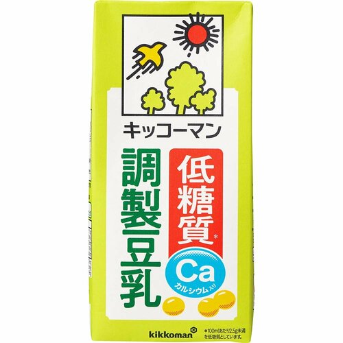 豆乳おすすめ キッコーマン 低糖質調製豆乳 イメージ1