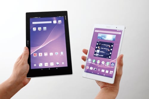 Xperia Z4 Tablet:iPad Air 2