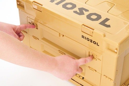 収納物の確認がしやすい 折りたたみコンテナおすすめ イメージ
