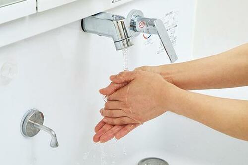 使用後はよく手洗いを イメージ