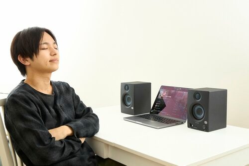 空間の広がりを感じられる音質 イメージ