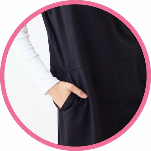 着脱しやすく体形を拾いにくい 無印良品ファッション　おすすめ イメージ3