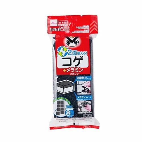 100均お掃除・お洗濯グッズおすすめ ダイソー コゲお掃除シート＋メラミン(落ち落ちV) イメージ1