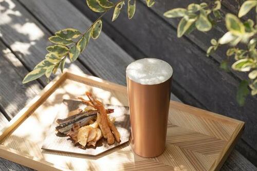 ひんやり心地いい……中川政七商店「ビールのための純銅カップ」 イメージ