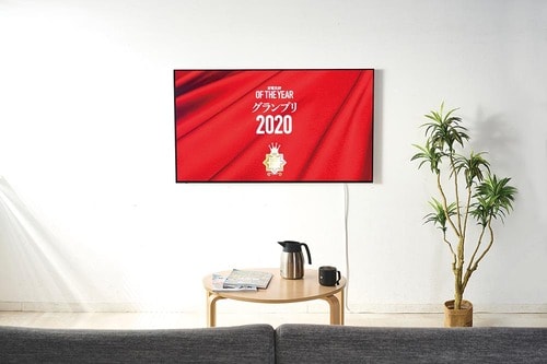 おすすめ：テレビの周辺に家具を置く必要がないのが美しい ウォールフィットテレビおすすめ イメージ