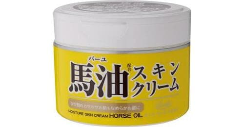 6位: なめらかで広範囲に塗りやすい「馬油スキンクリーム」 メンズ保湿クリームおすすめ イメージ