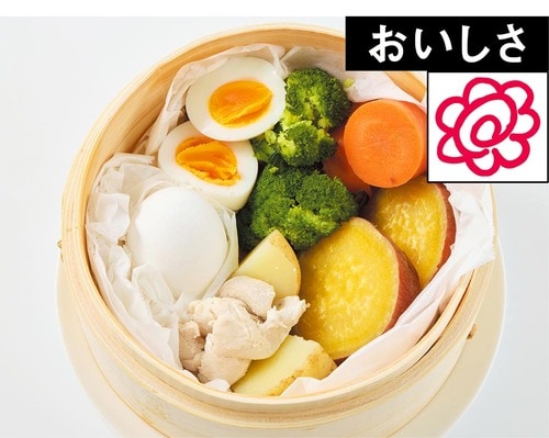 うまみも栄養も逃さない! せいろおすすめ イメージ
