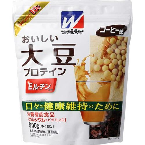 5位: ダイエットプロテインおすすめ5位 森永「ウイダー おいしい大豆プロテイン」｜カフェオレ味で初めての1杯にピッタリ！ イメージ