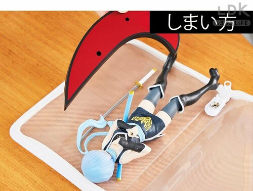 パーツはバラして入れるとよい フィギュア収納おすすめ イメージ