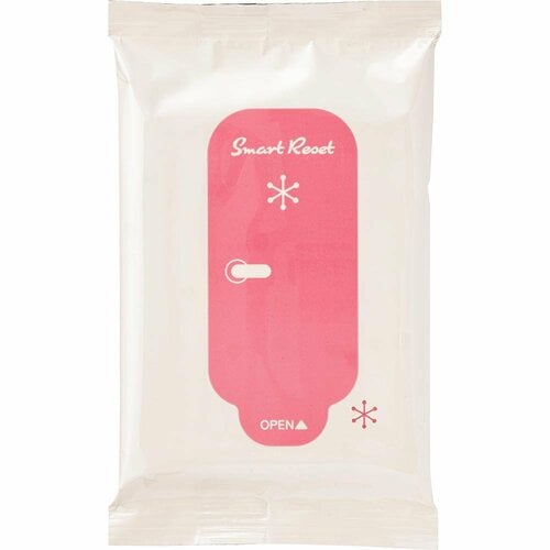 汗拭きシートおすすめ Smart Reset  トイレに流せるボディシート サボンの香り イメージ
