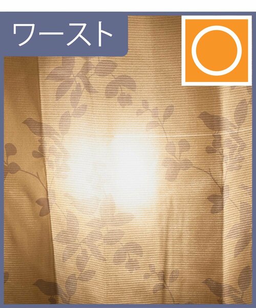 ワースト 遮光カーテンおすすめ イメージ