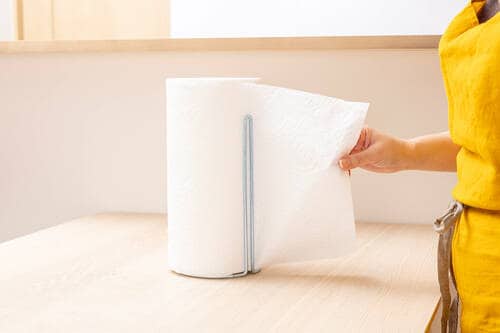 新品のコストコはパツパツで引き出せない ペーパータオルホルダーおすすめ イメージ