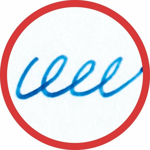 パイロット「つけペン いろうつし M中字 クリアブルー」 イメージ2