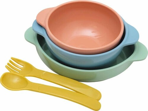 西松屋 SmartAngel 抗菌食器セットの製品画像