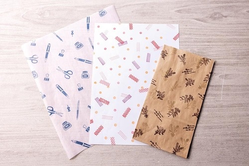 人気のクリアスタンプって？透明だからレイアウトが簡単 イメージ