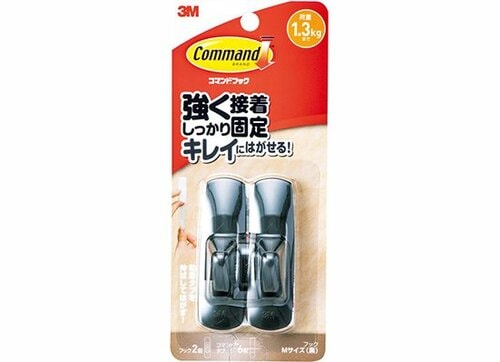 3M:コマンドフック(Mサイズ):フック