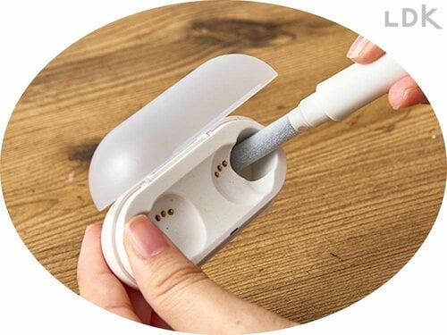 3種のヘッドが1本に!スマホやイヤホンのお掃除に スリーコインズの日用品おすすめ イメージ2