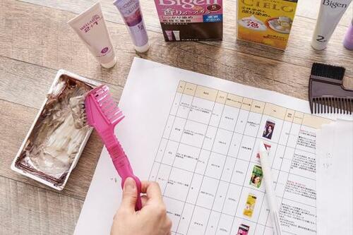 テスト4：使用感 白髪染めおすすめ イメージ